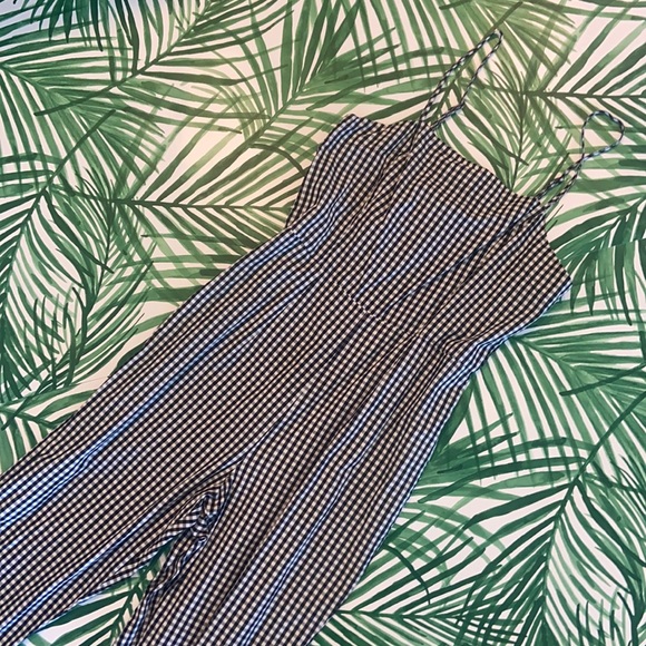 Gingham jumpsuit - Picture 1 of 5